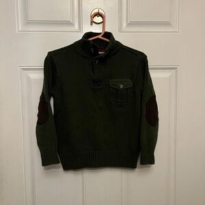 Tommy Hilfiger Dark Green Zip Up Sweater